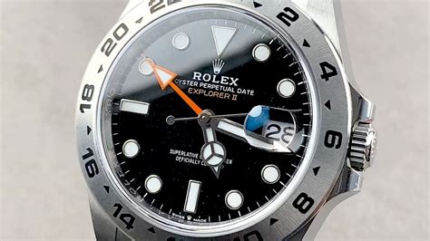 rolex explorer ii underrated|Rolex Explorer II black.